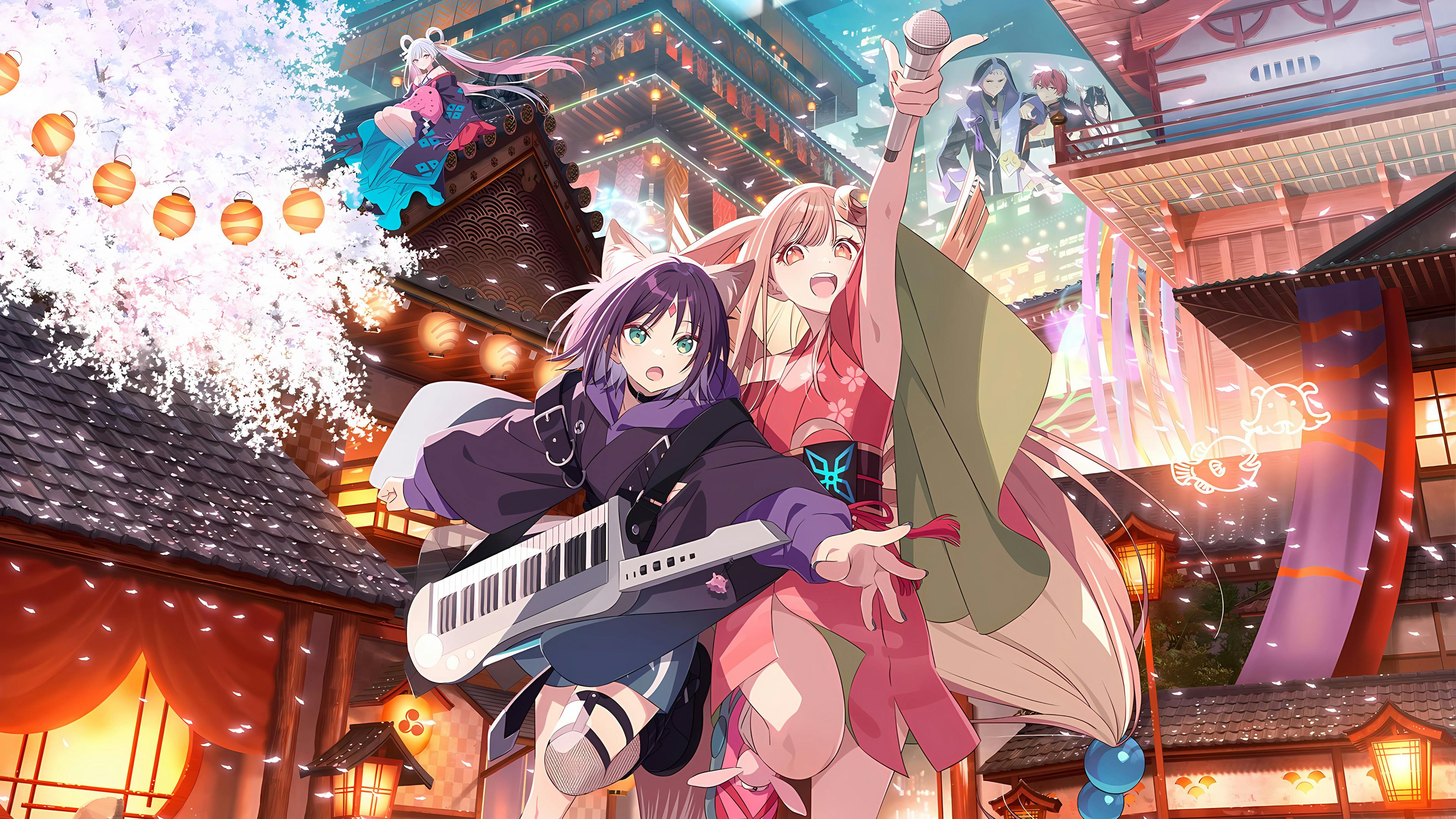 Kaguya: A Princesa Espacial backdrop