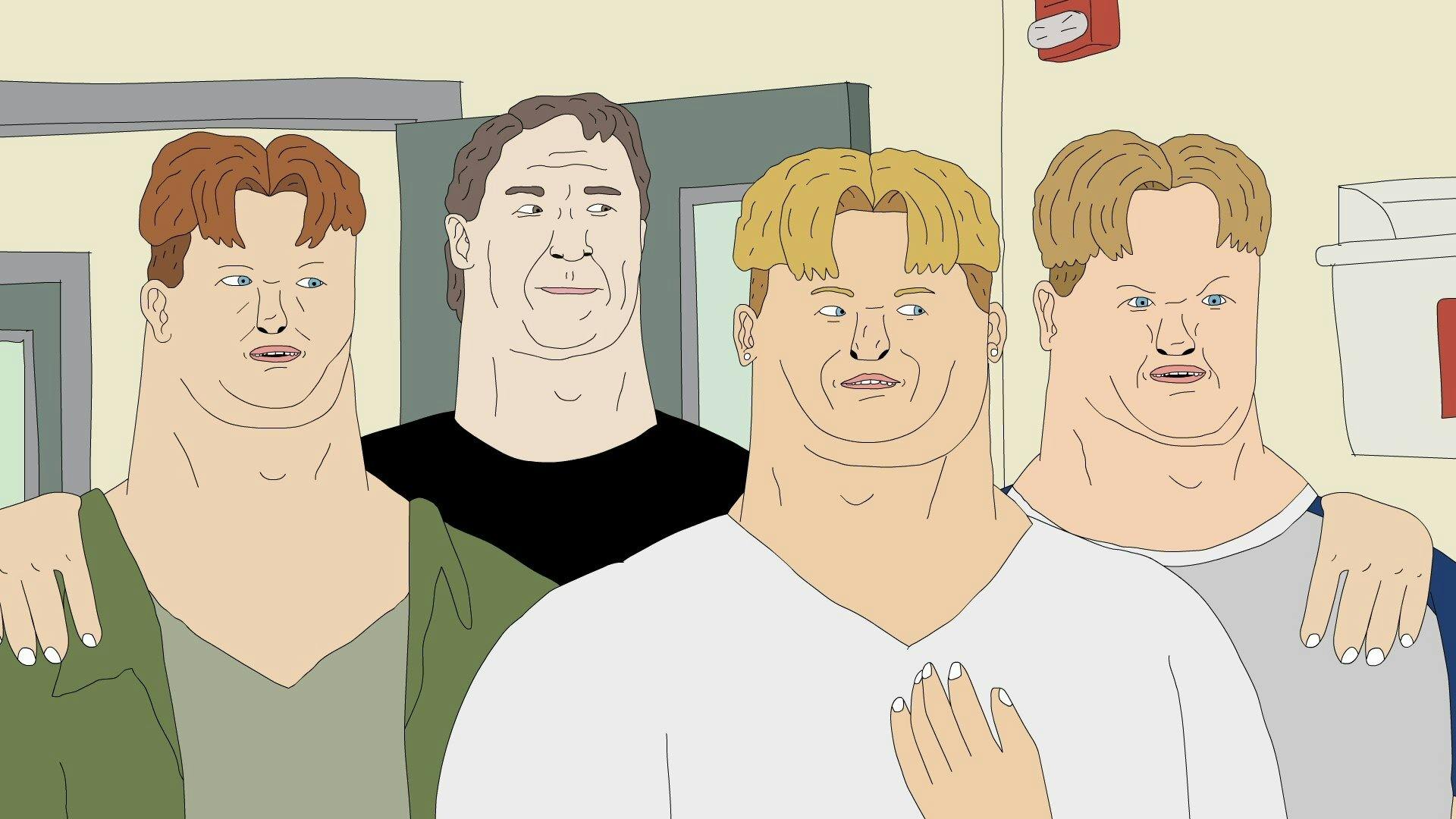 Haha, You Clowns backdrop