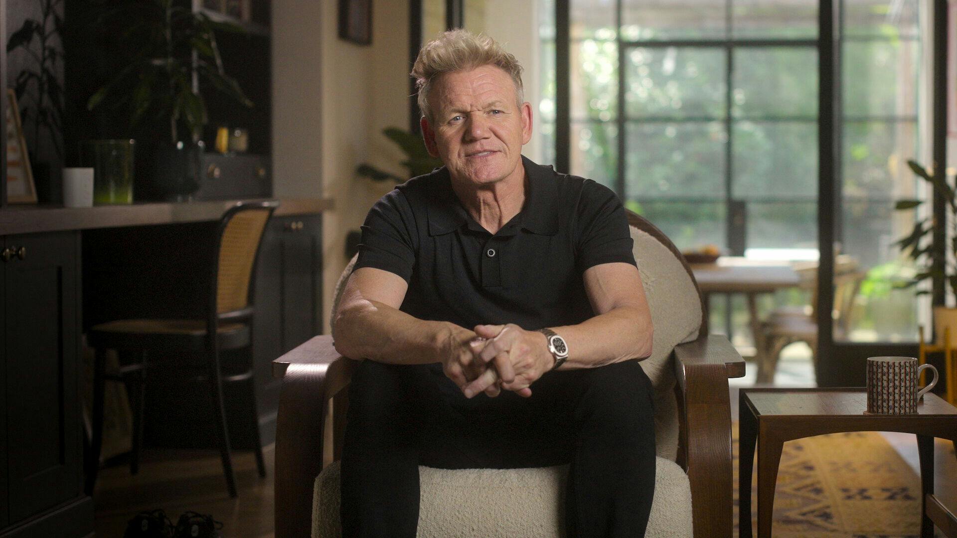 Eu, Gordon Ramsay backdrop