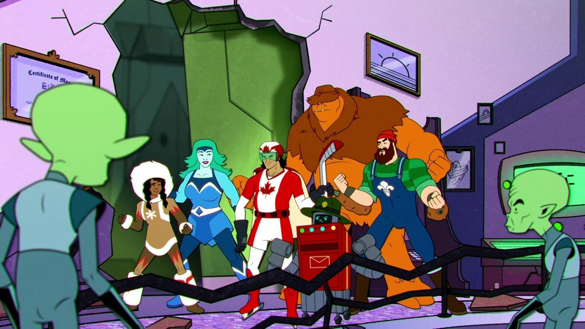 Super Team Canada - episódio 1x1