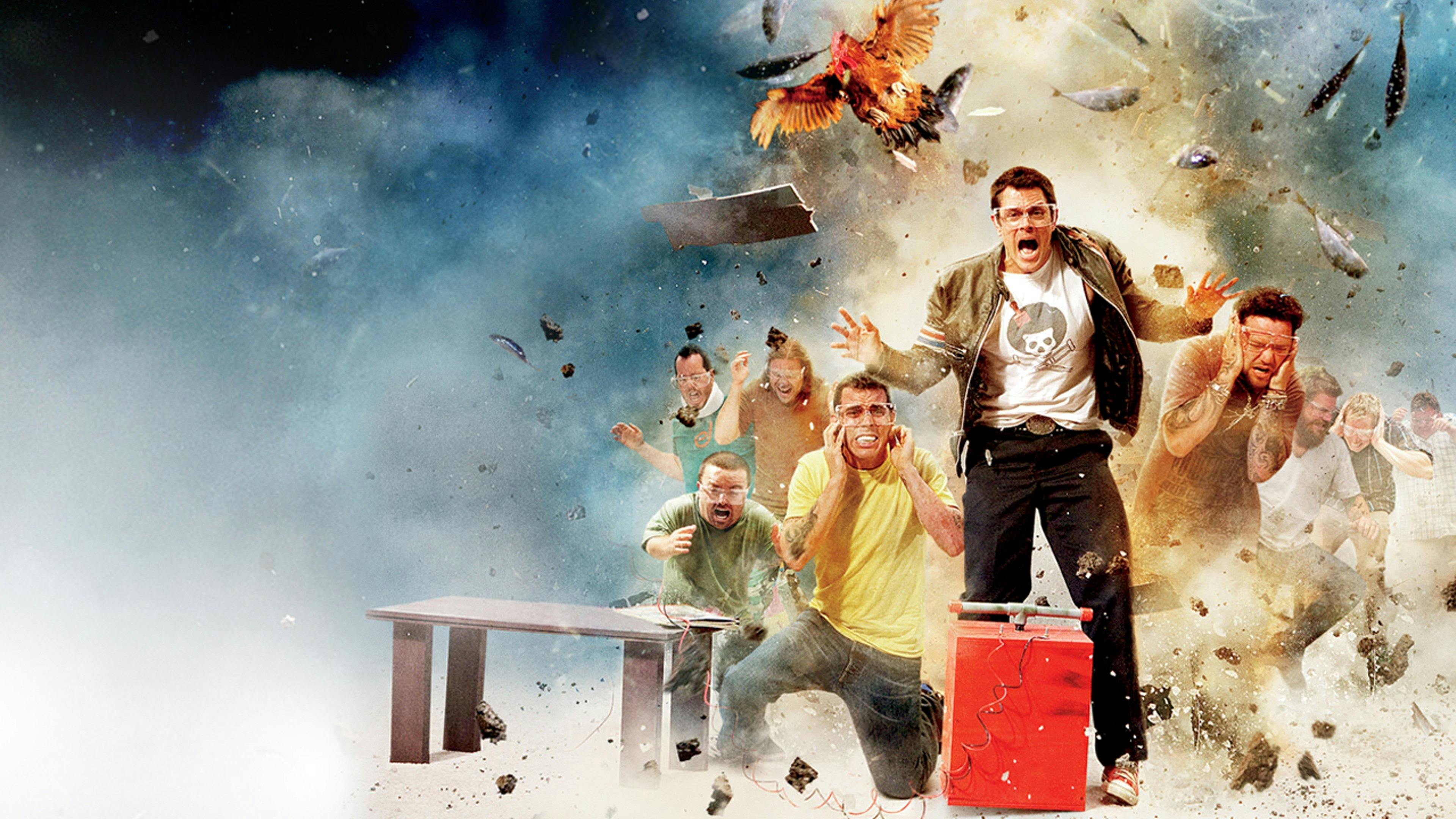 Jackass 3 backdrop