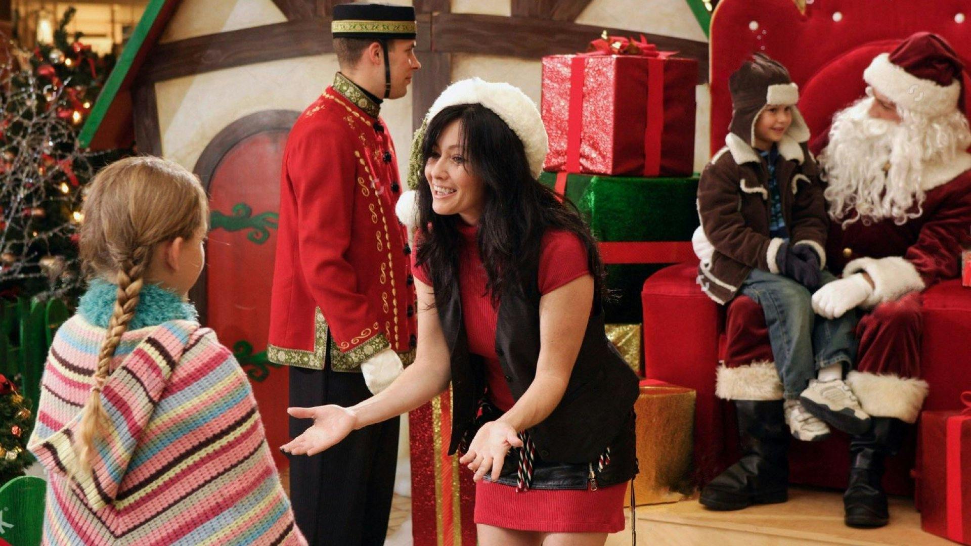 Christmas Caper backdrop