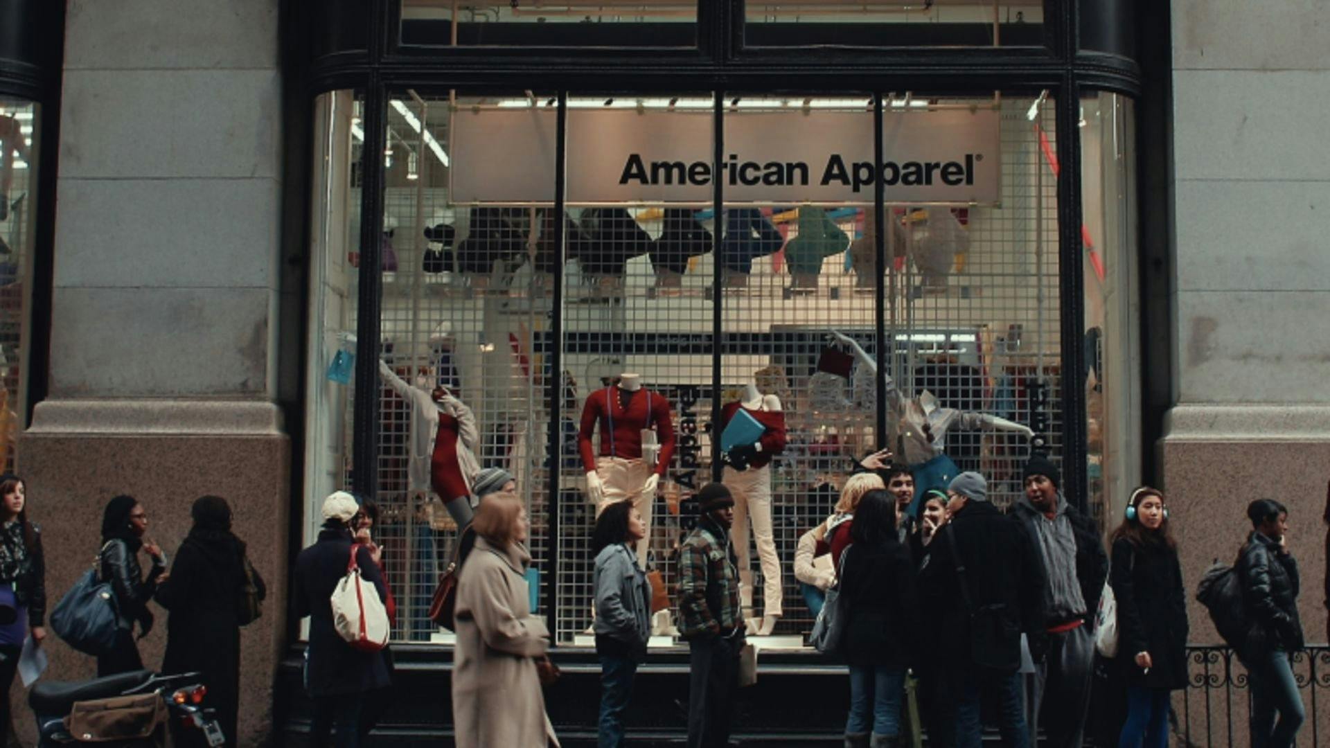Desastre Total: A Seita da American Apparel backdrop