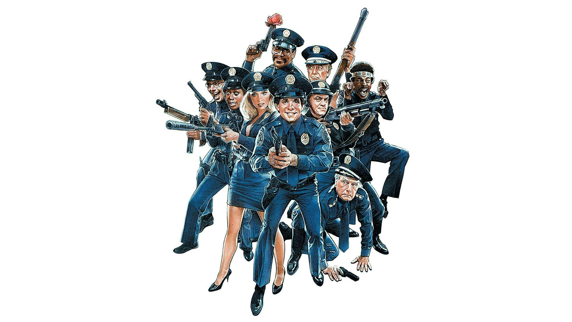 Loucademia de Polícia 2: A Primeira Missão backdrop