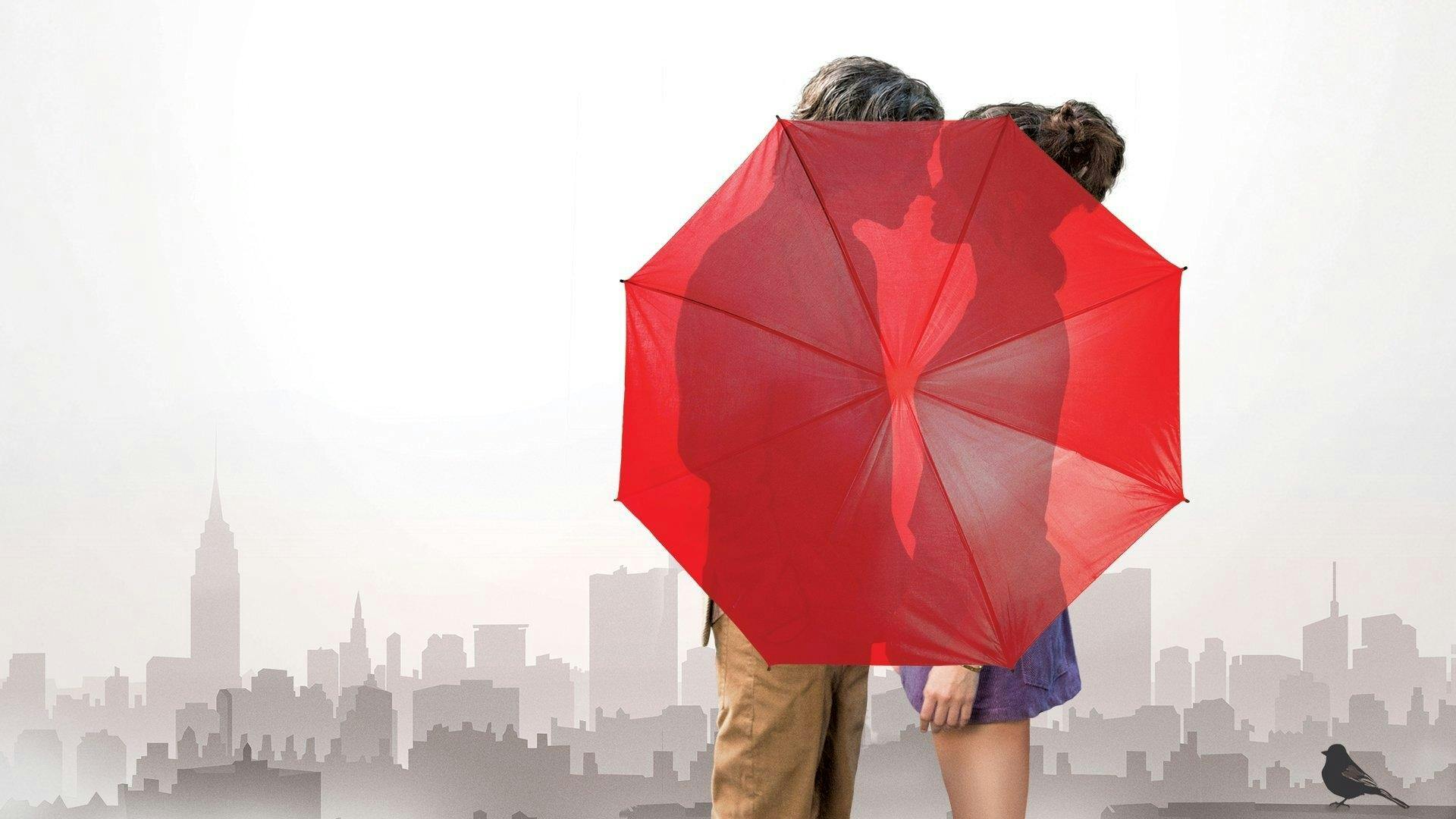 Um Dia de Chuva em Nova York backdrop