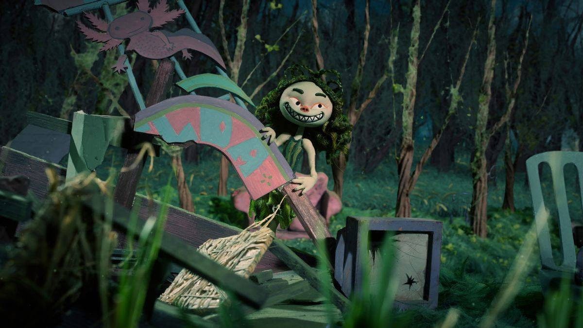 Os Sustos Ocultos de Frankelda backdrop