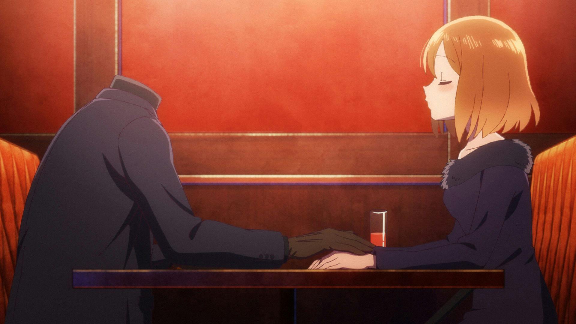 The Invisible Man and His Soon-to-Be Wife backdrop