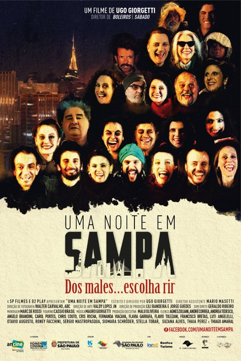 Uma Noite em Sampa backdrop