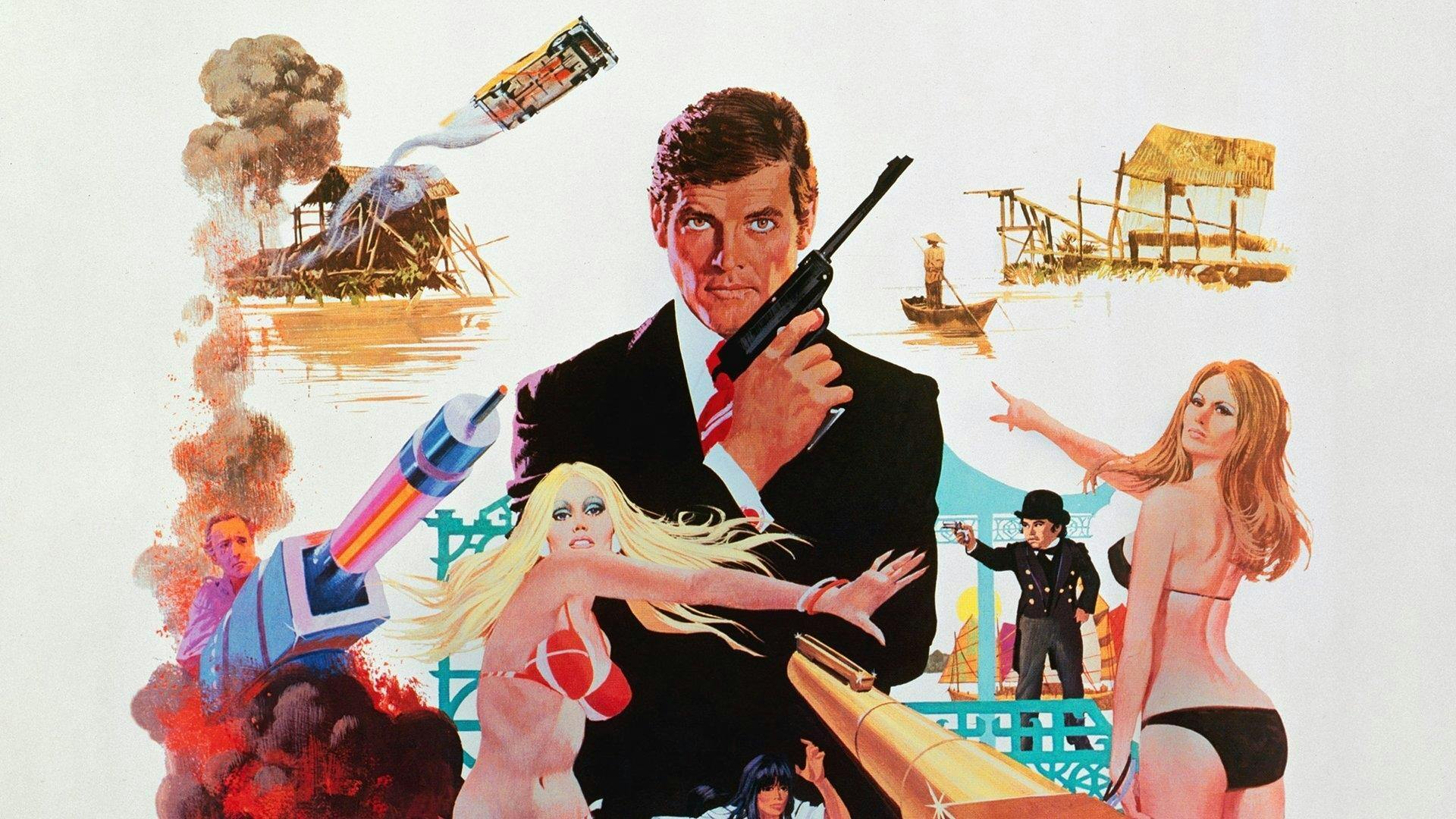 007 Contra o Homem com a Pistola de Ouro backdrop