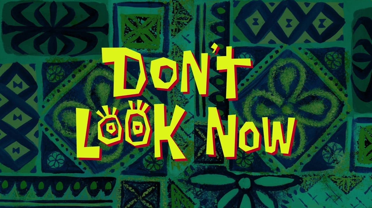 Bob Esponja Calça Quadrada