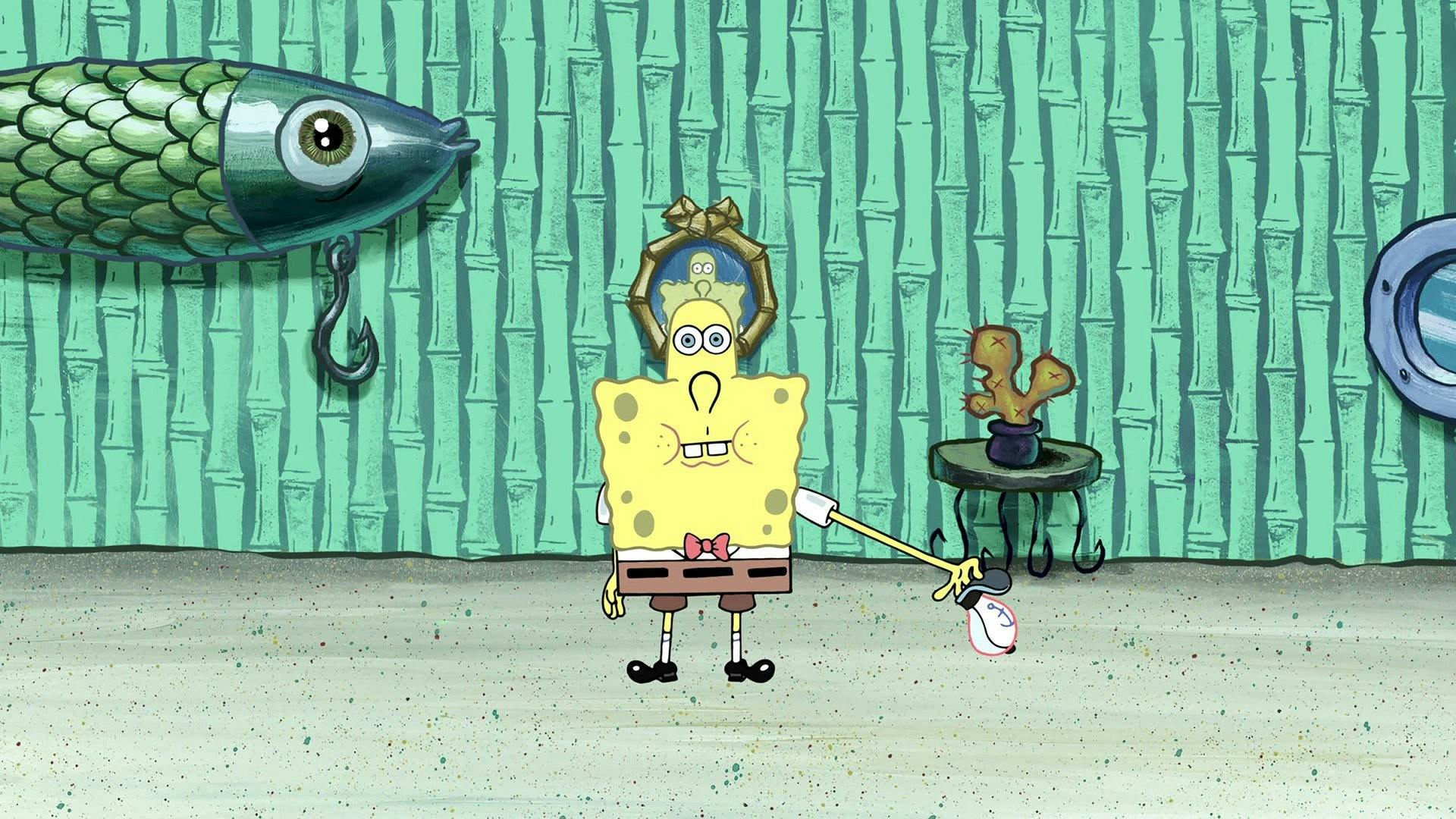 Bob Esponja Calça Quadrada: 16×2