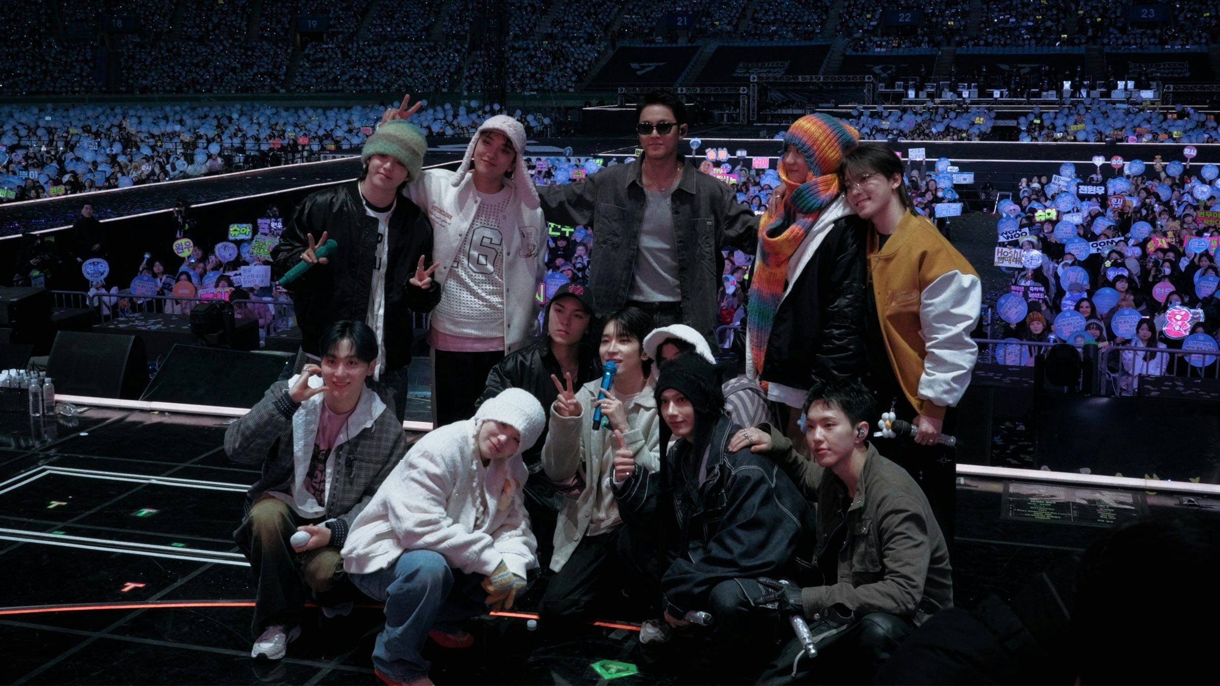 SEVENTEEN: OUR CHAPTER backdrop