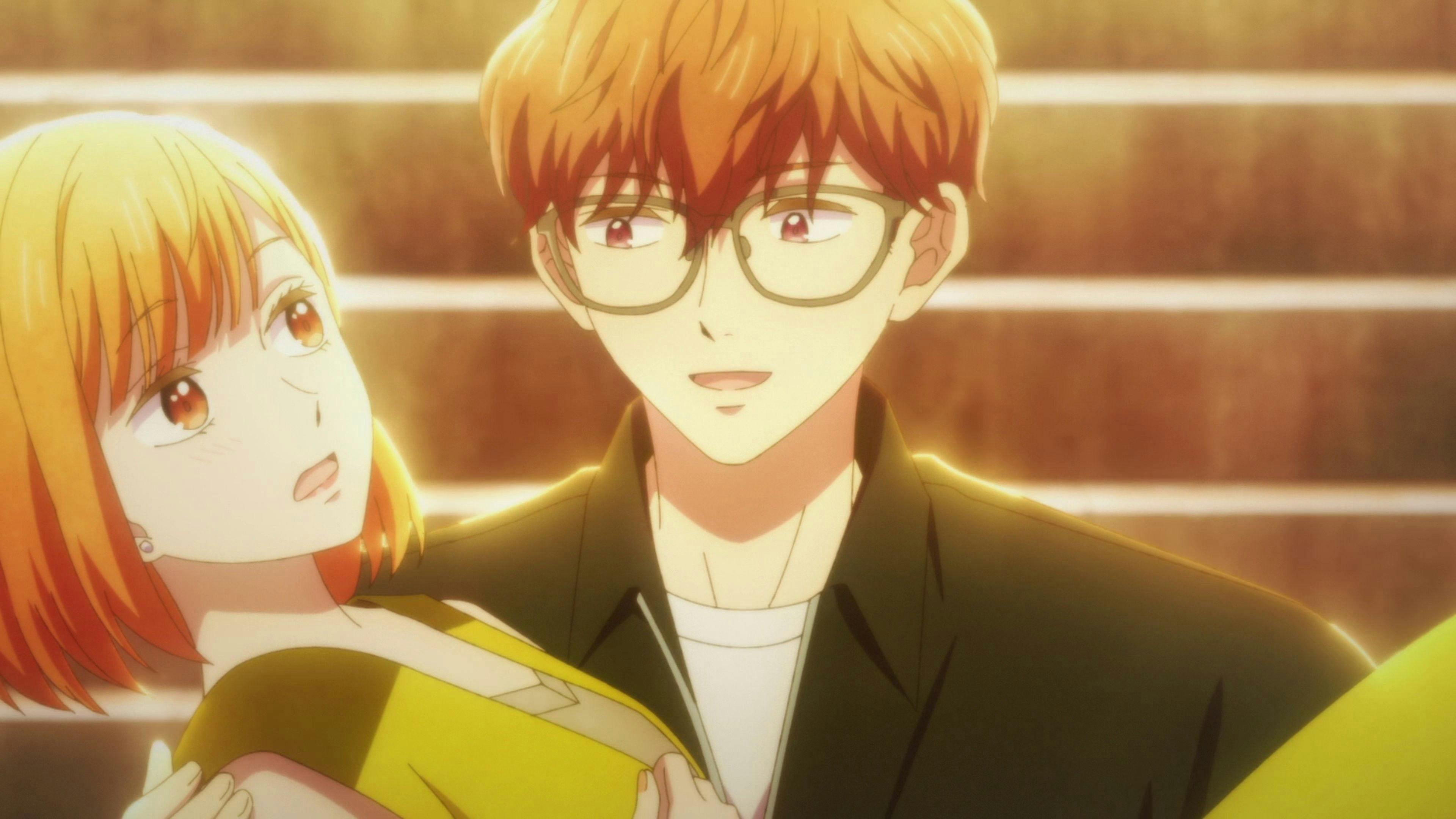 Anyway, I'm Falling in Love with You. backdrop