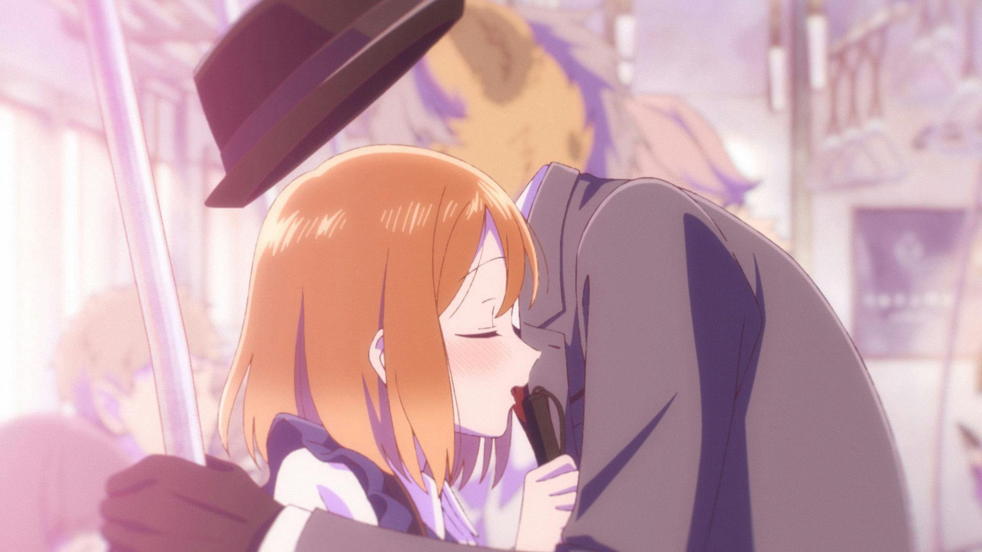 The Invisible Man and His Soon-to-Be Wife backdrop