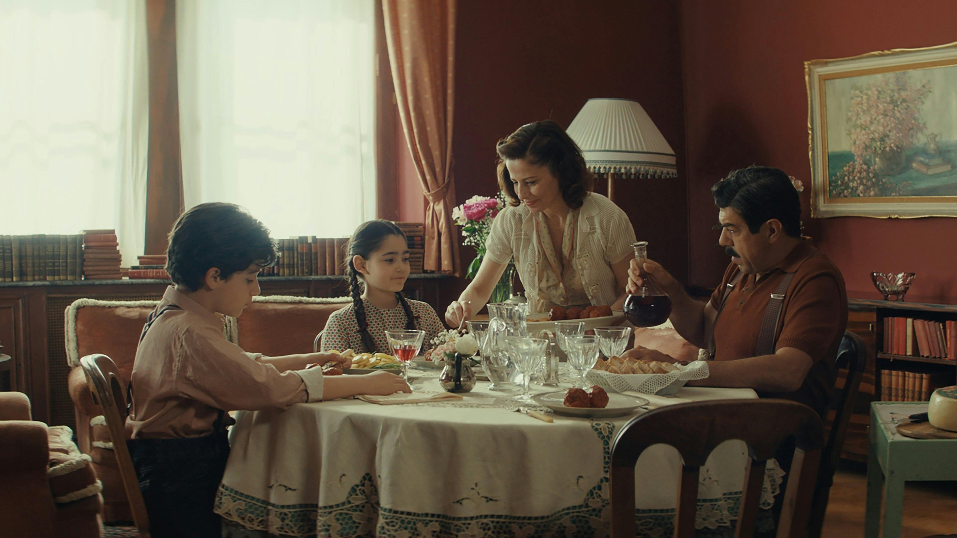 Napoli-New York backdrop