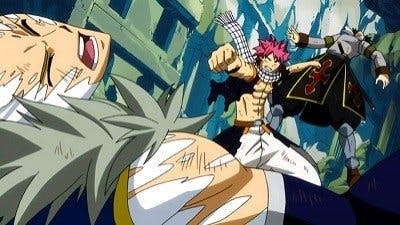 Natsu contra Dragões Gêmeos