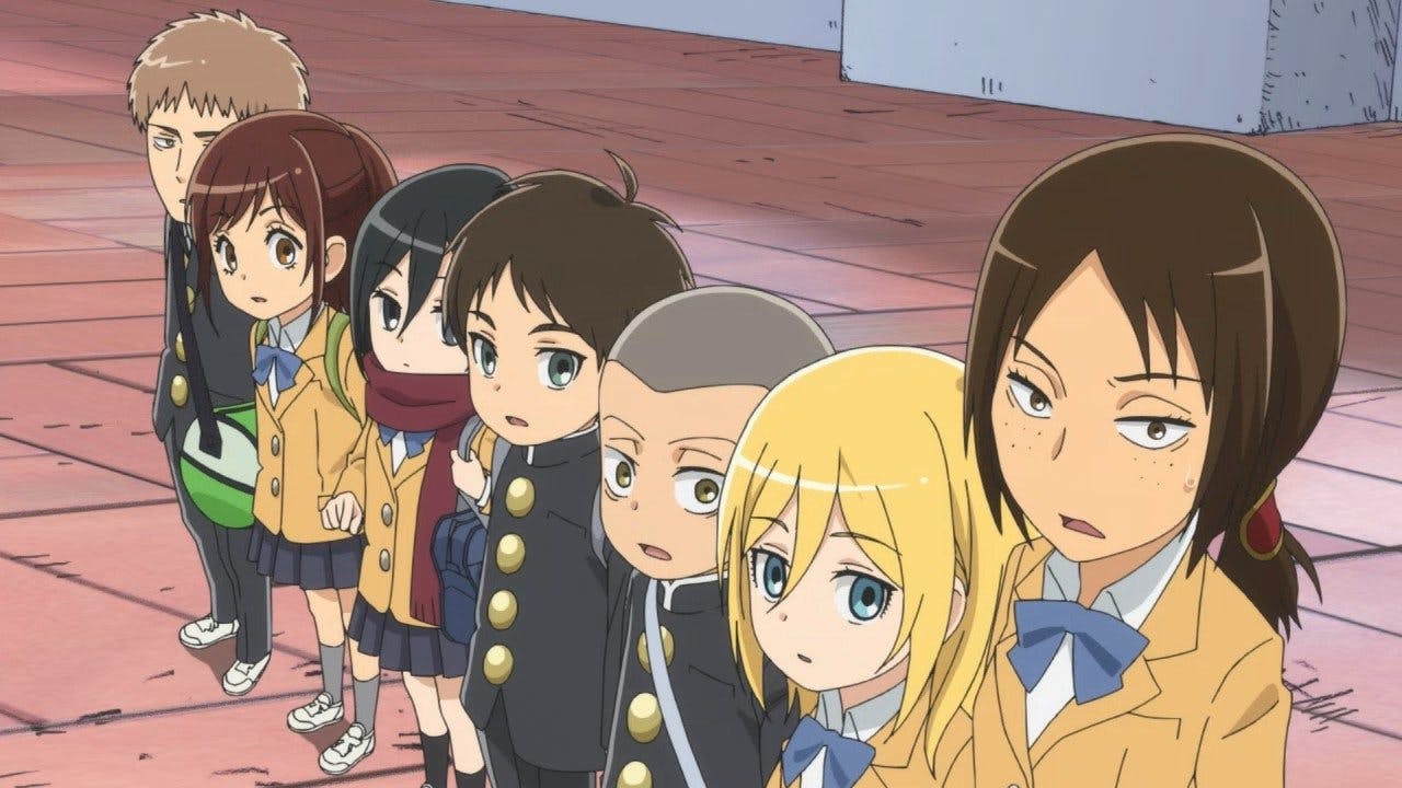 Attack on Titan: Junior High - episódio 1x1