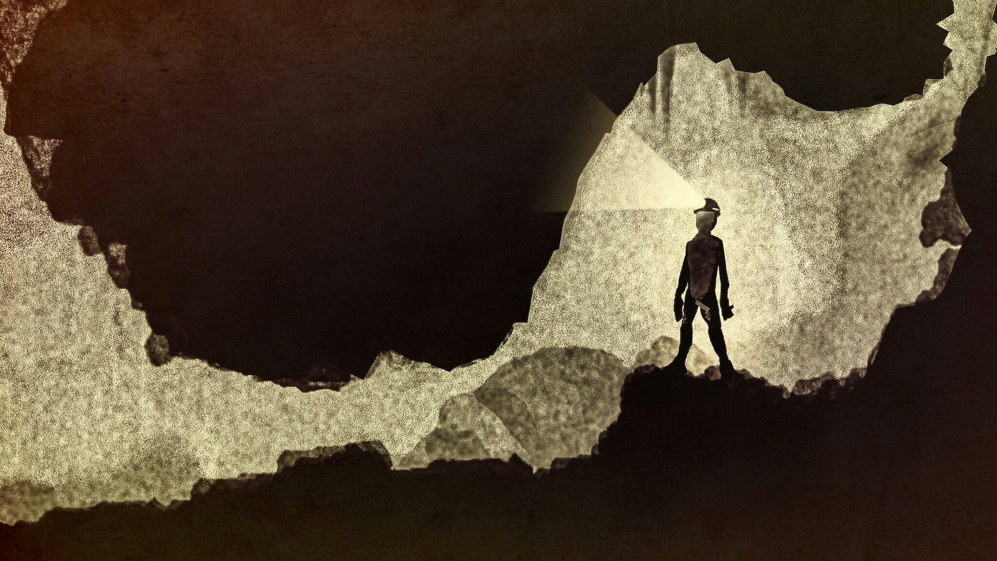 Explorando o Desconhecido: Caverna de Ossos backdrop