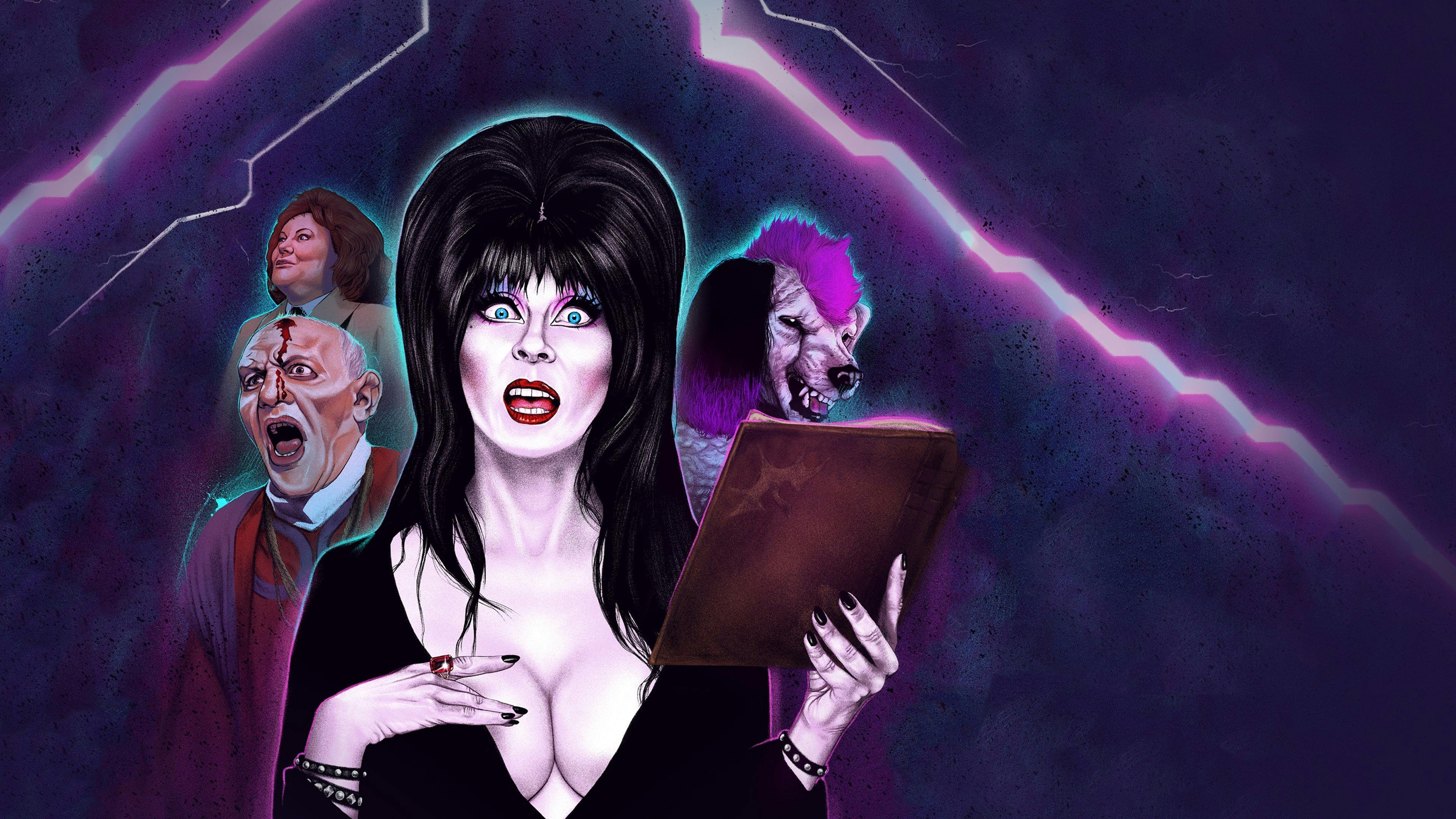 Elvira: a Rainha das Trevas backdrop