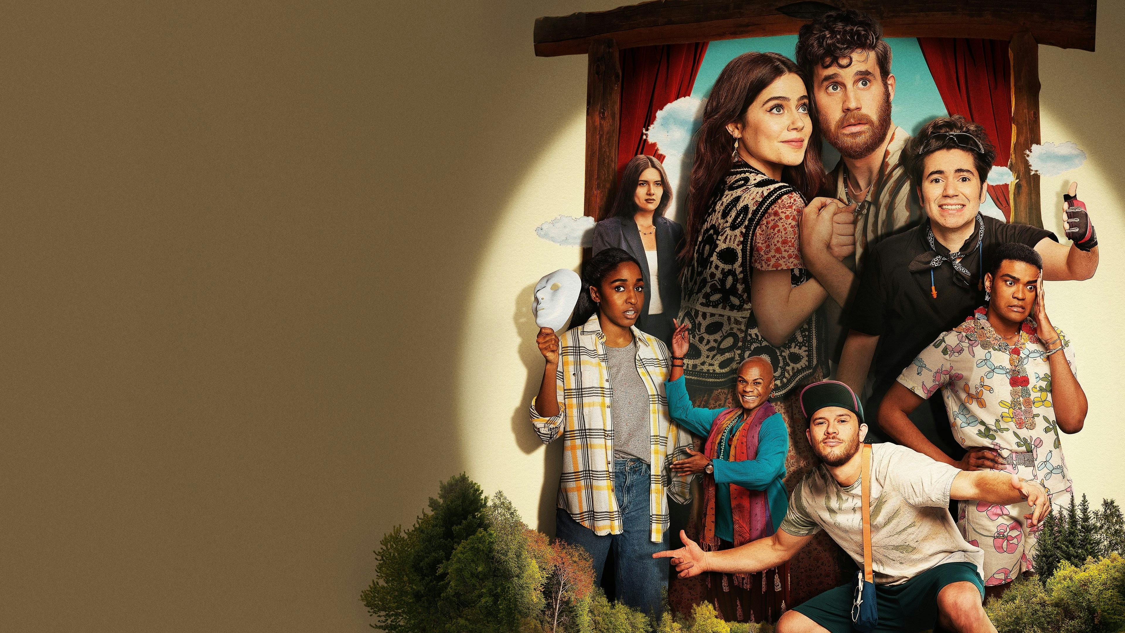Acampamento de Teatro backdrop