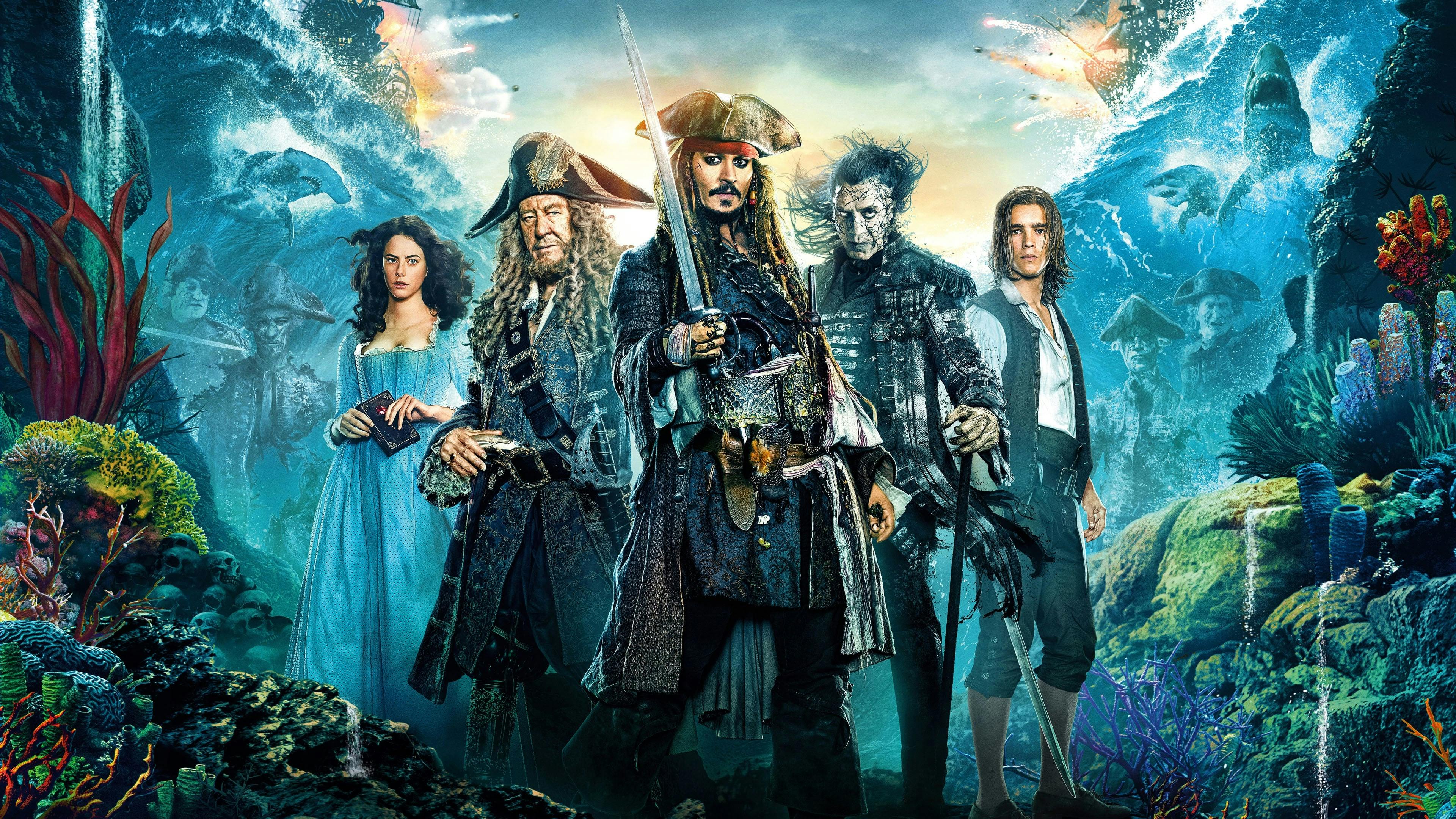 Piratas do Caribe: A Vingança de Salazar backdrop