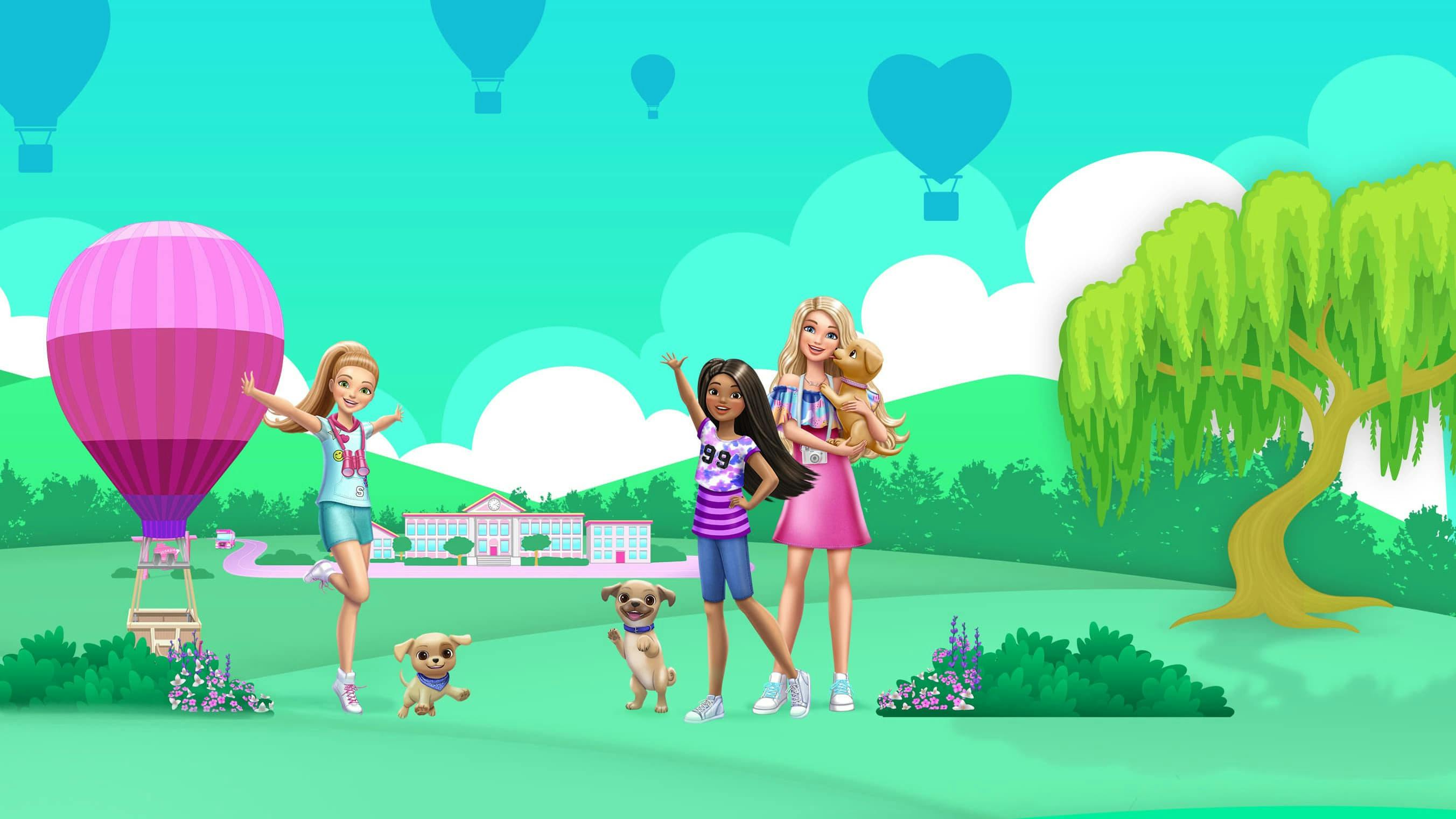 Barbie e Stacie ao Resgaste backdrop
