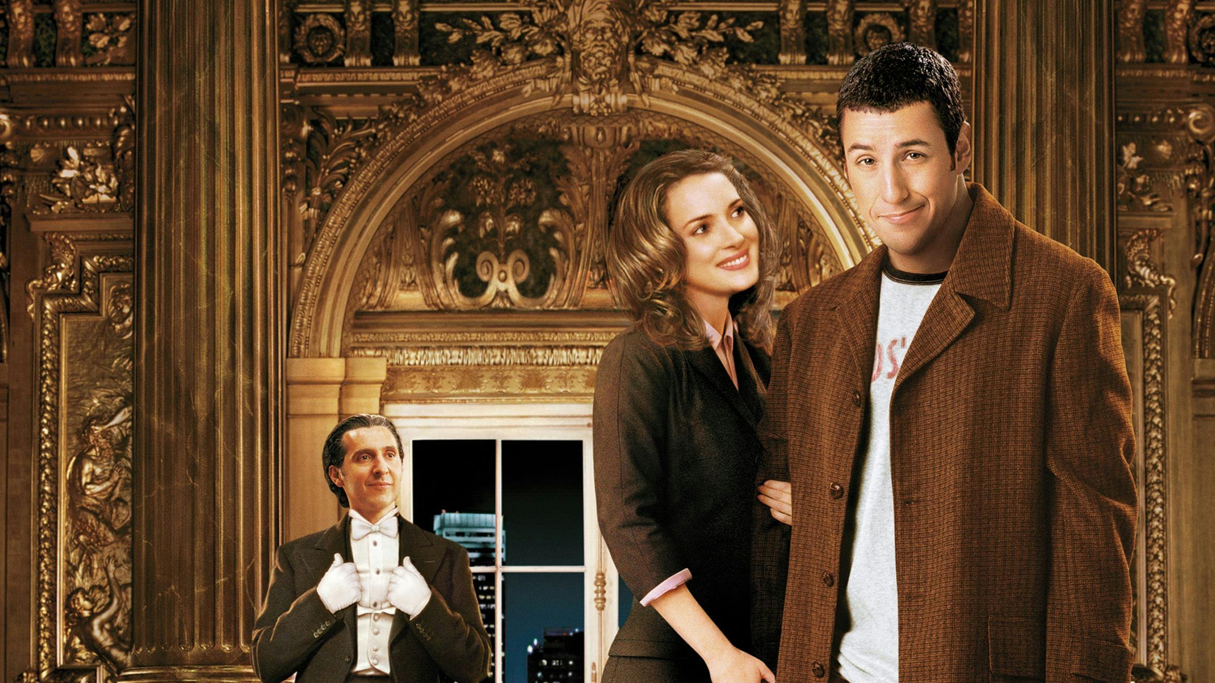 A Herança de Mr. Deeds backdrop