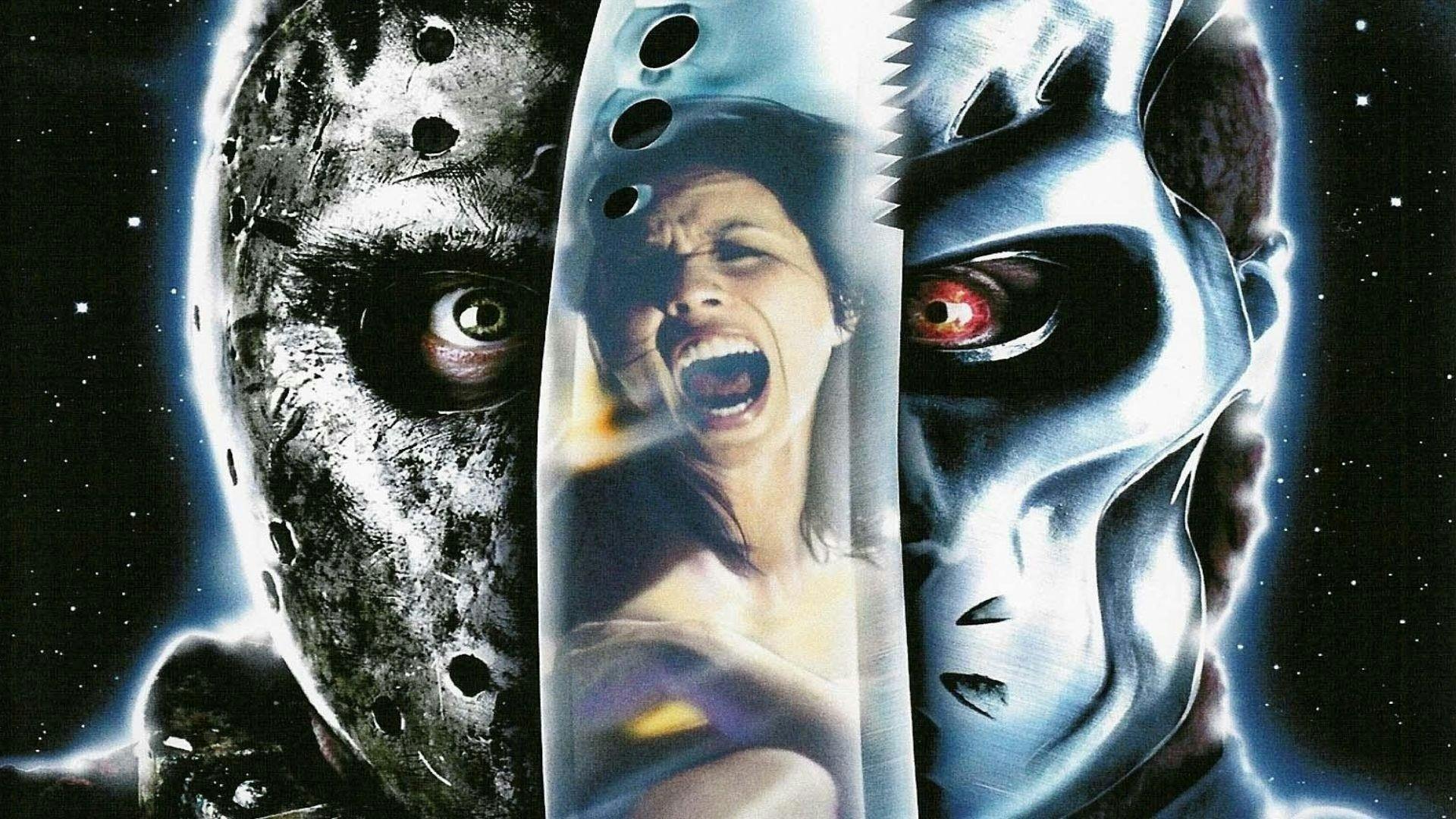 Jason X backdrop