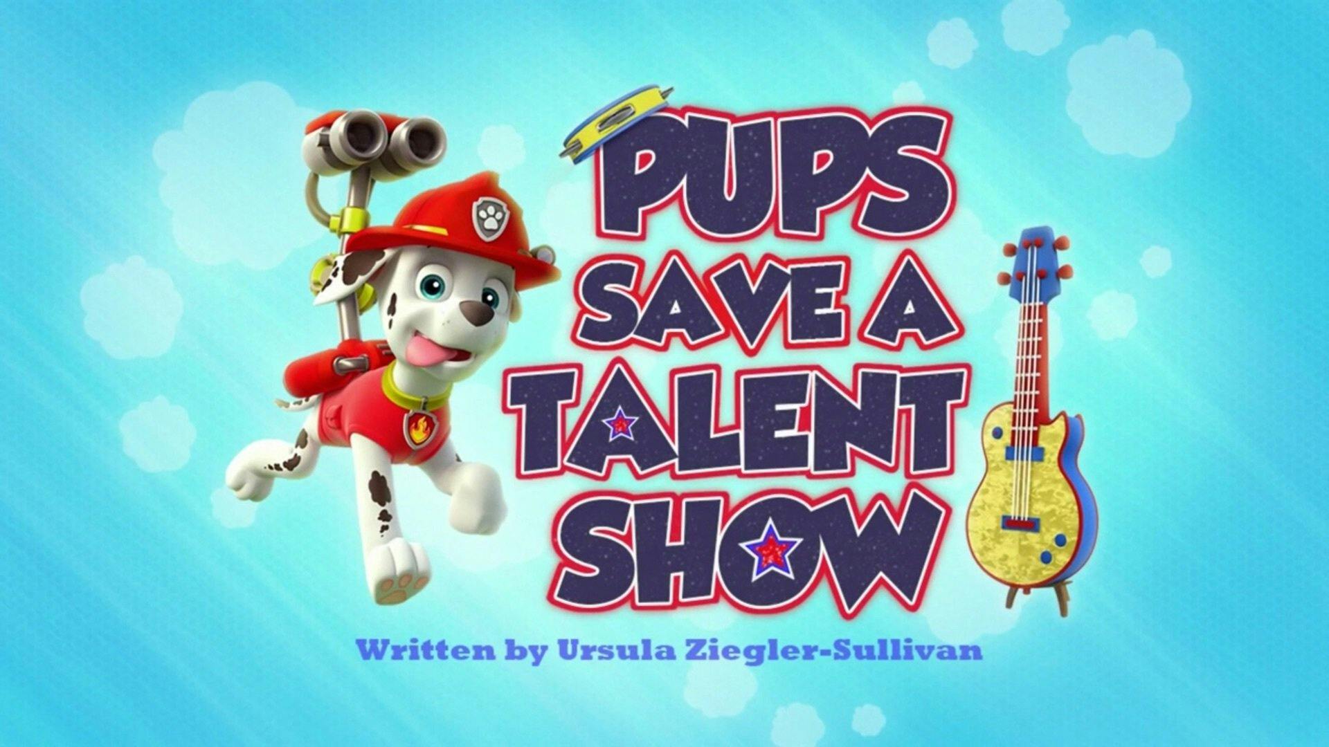Os filhotes salvam um show de talentos