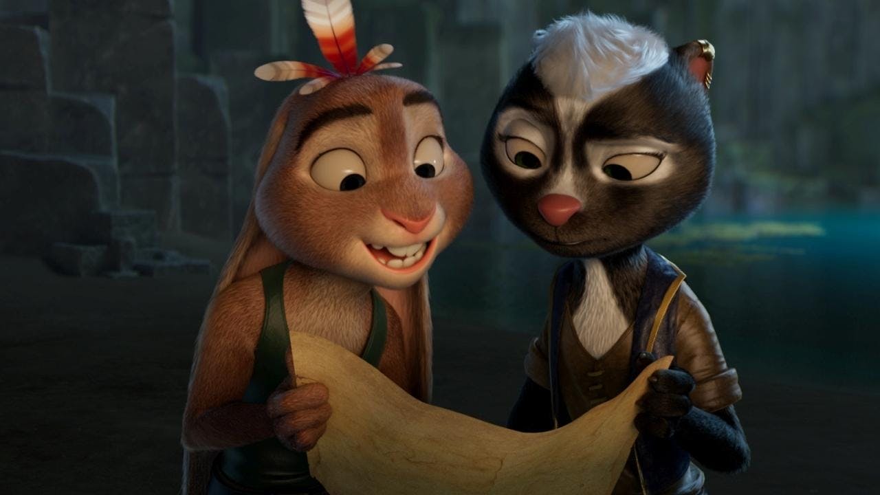 Frangoelho e o Hamster das Trevas backdrop