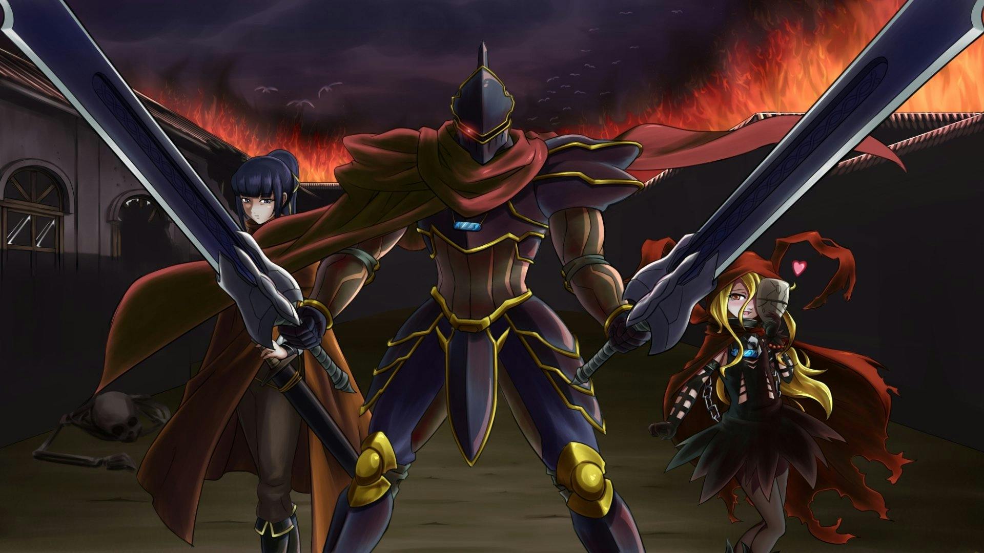 Overlord: O Herói Sombrio backdrop