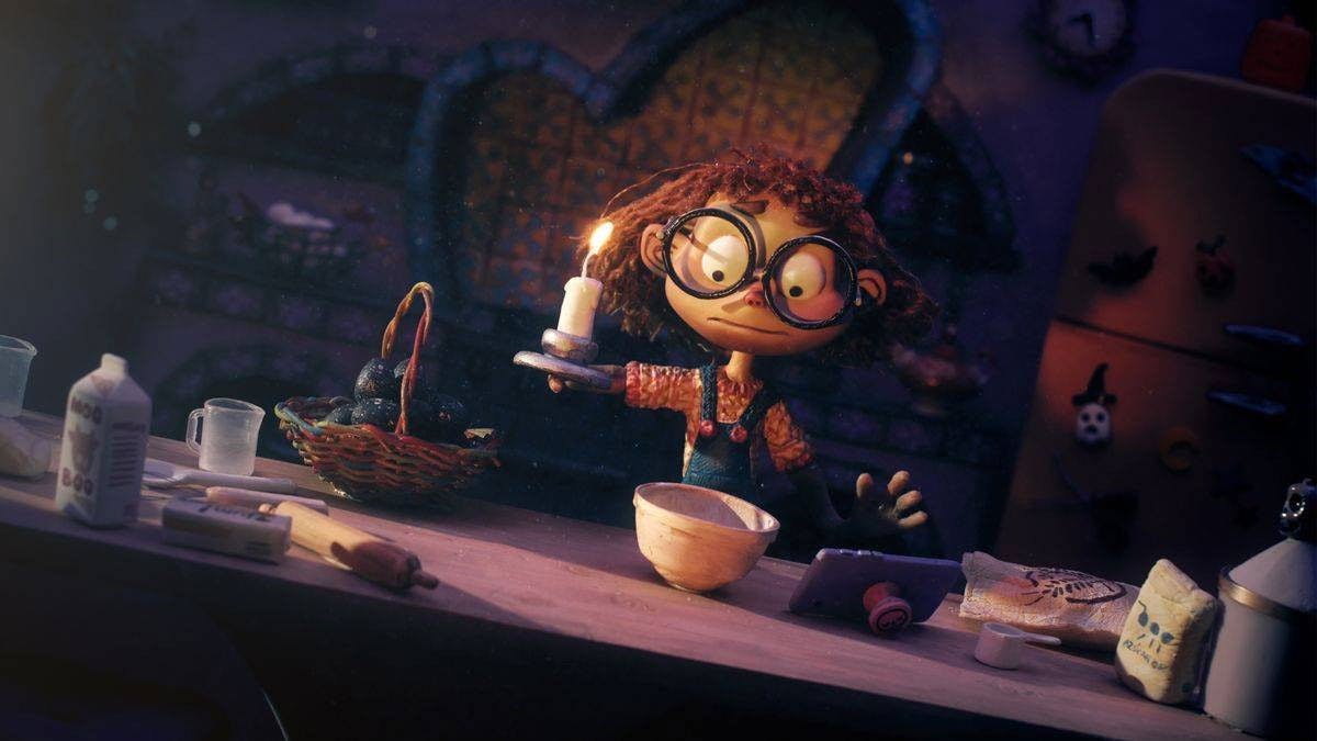 Os Sustos Ocultos de Frankelda backdrop