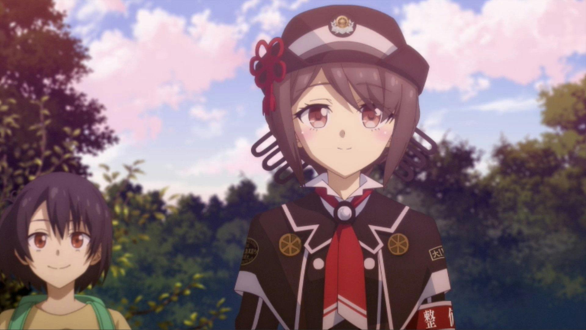 Rail Romanesque backdrop