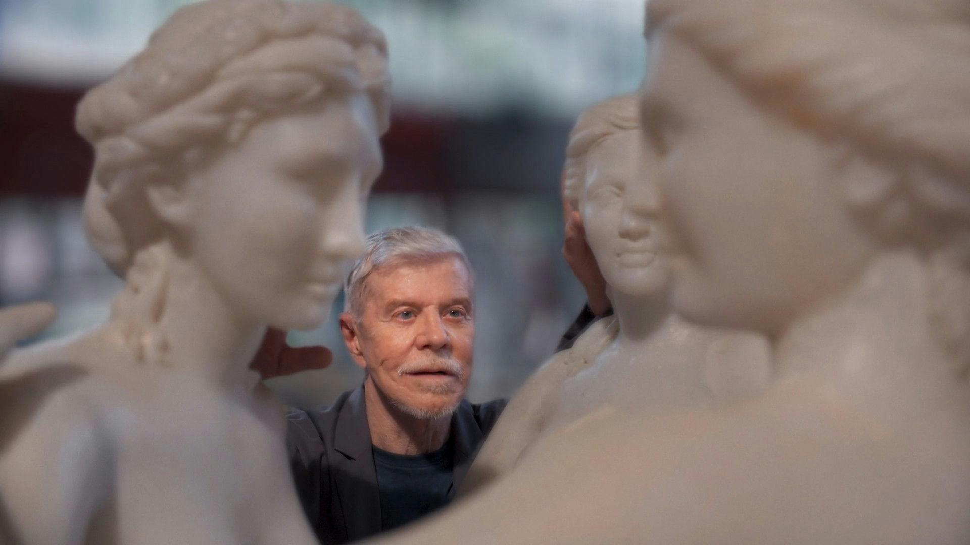 Três Graças backdrop