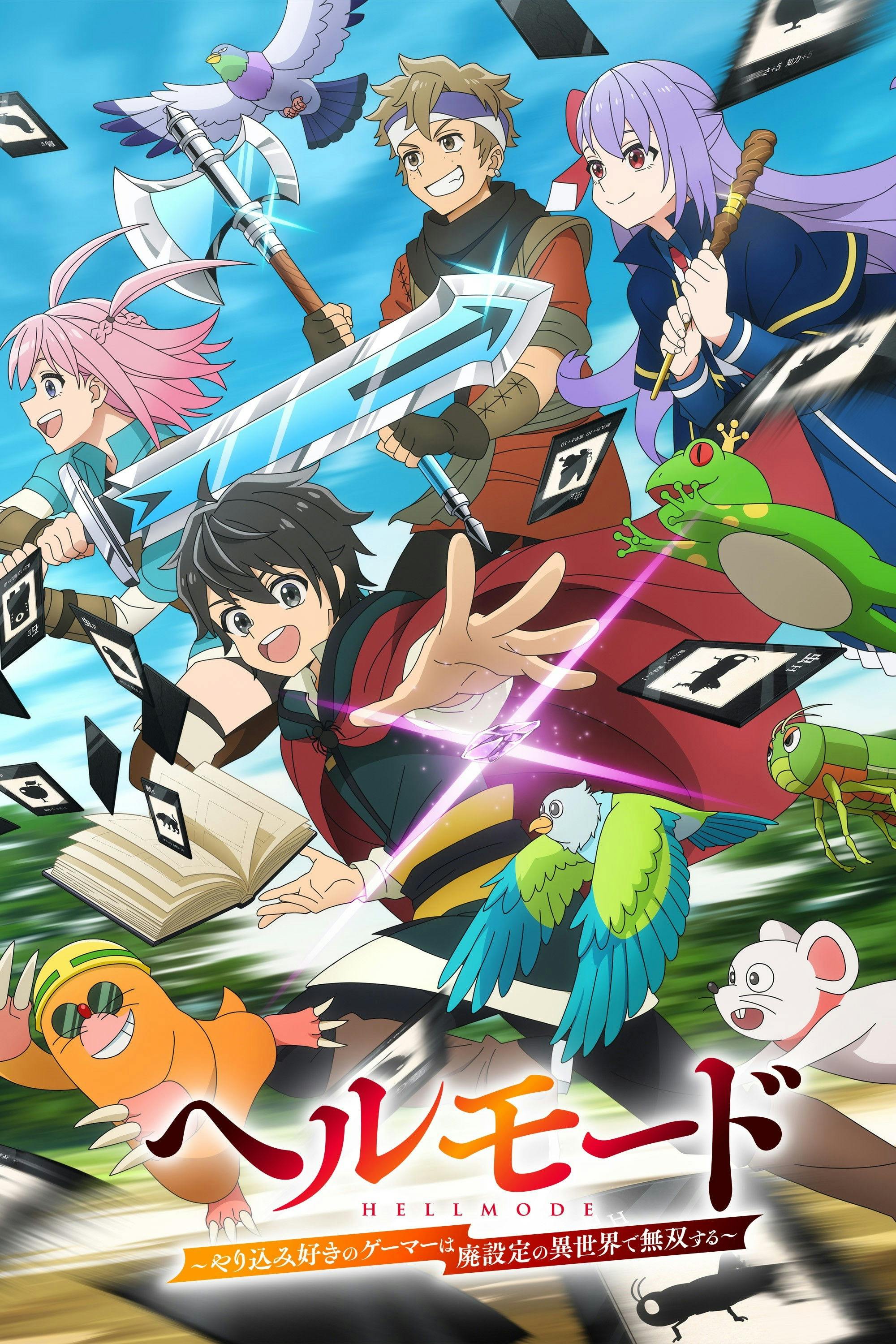 Hell Mode: The Hardcore Gamer Dominates in Another World with Garbage Balancing poster