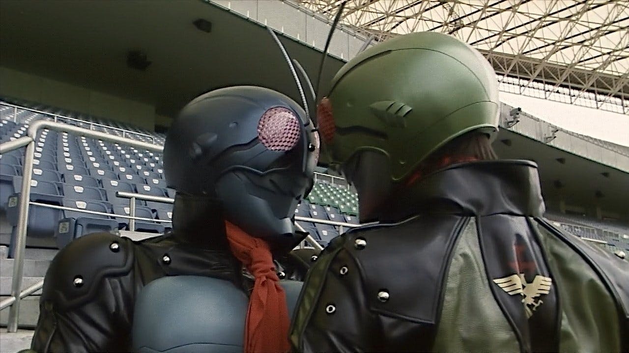 Kamen Rider The First backdrop