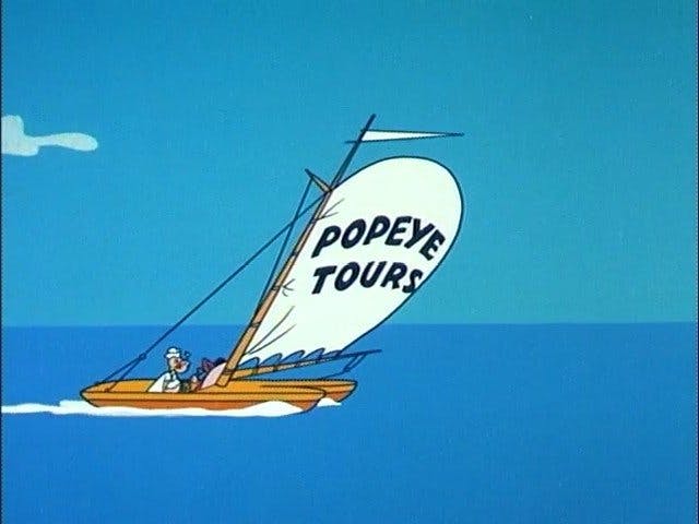 O Marinheiro Popeye - episódio 1x136