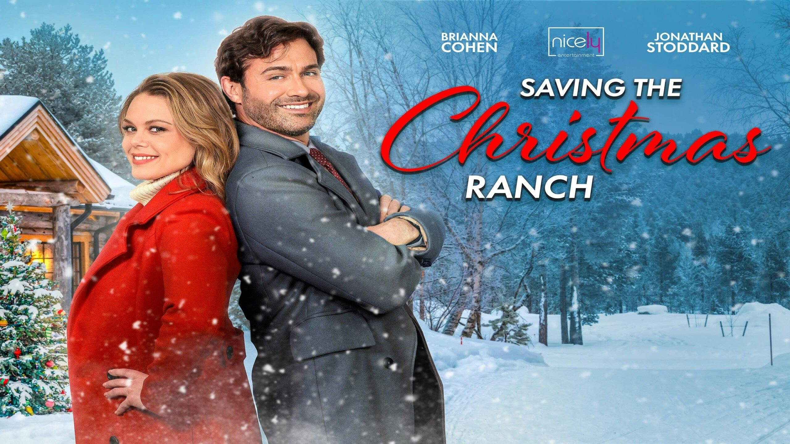 Saving the Christmas Ranch backdrop