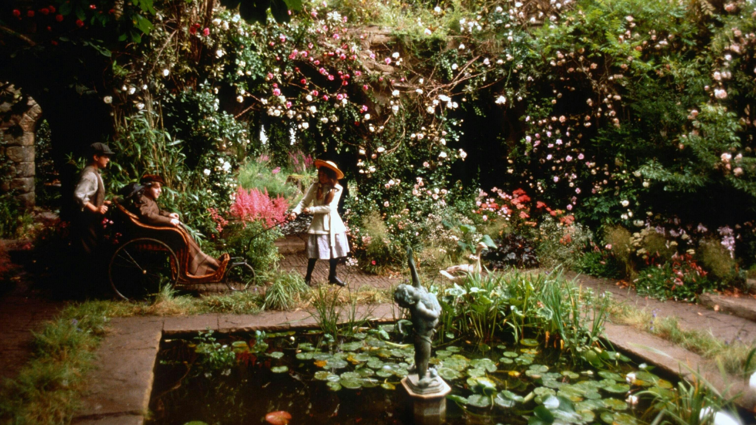O Jardim Secreto backdrop