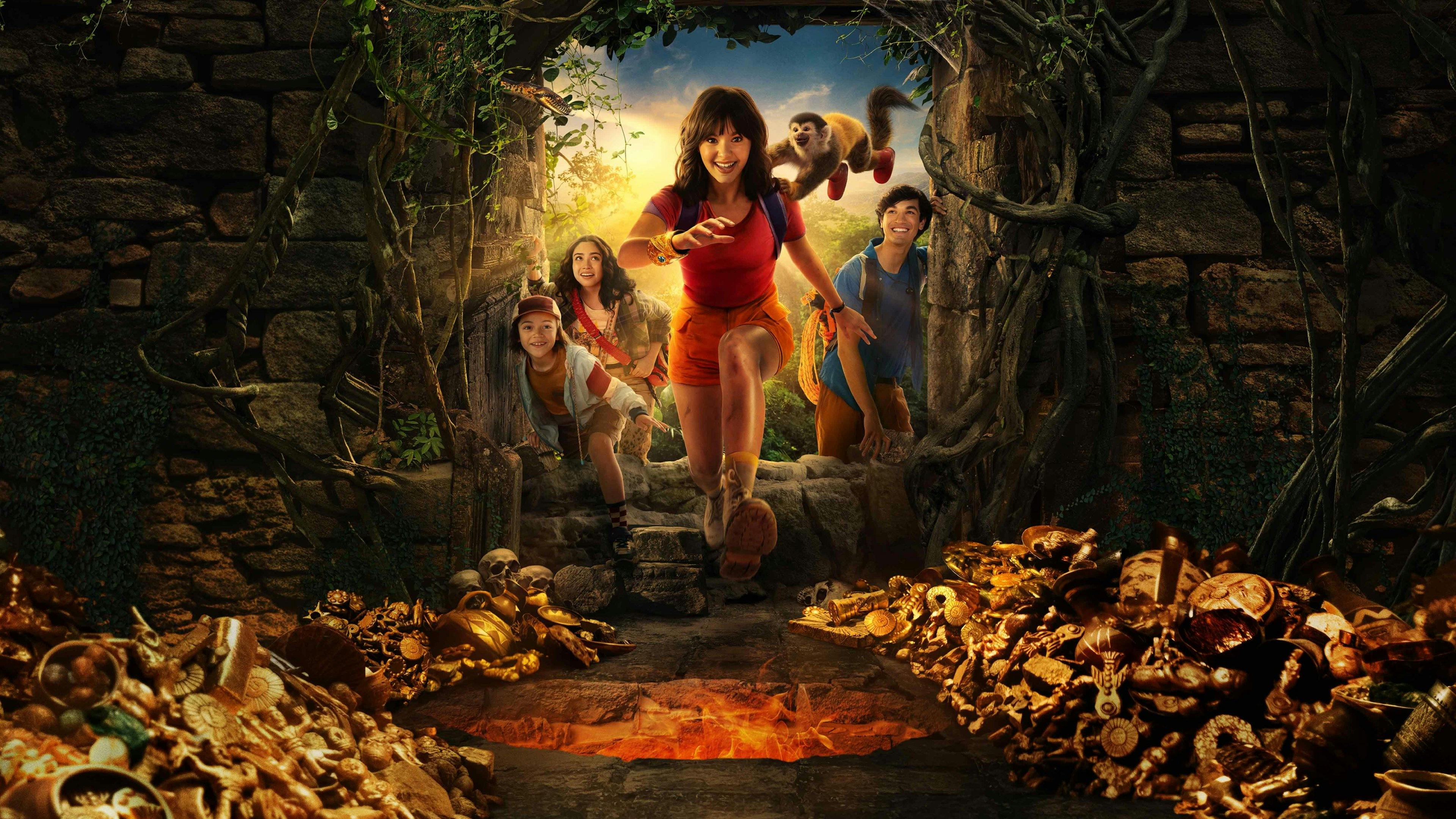 Dora e a Busca pelo Sol Dourado backdrop