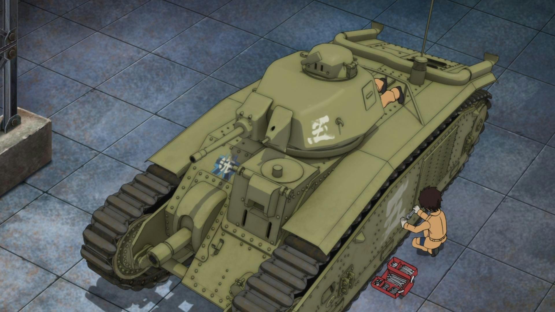 Girls und Panzer - episódio 1x8