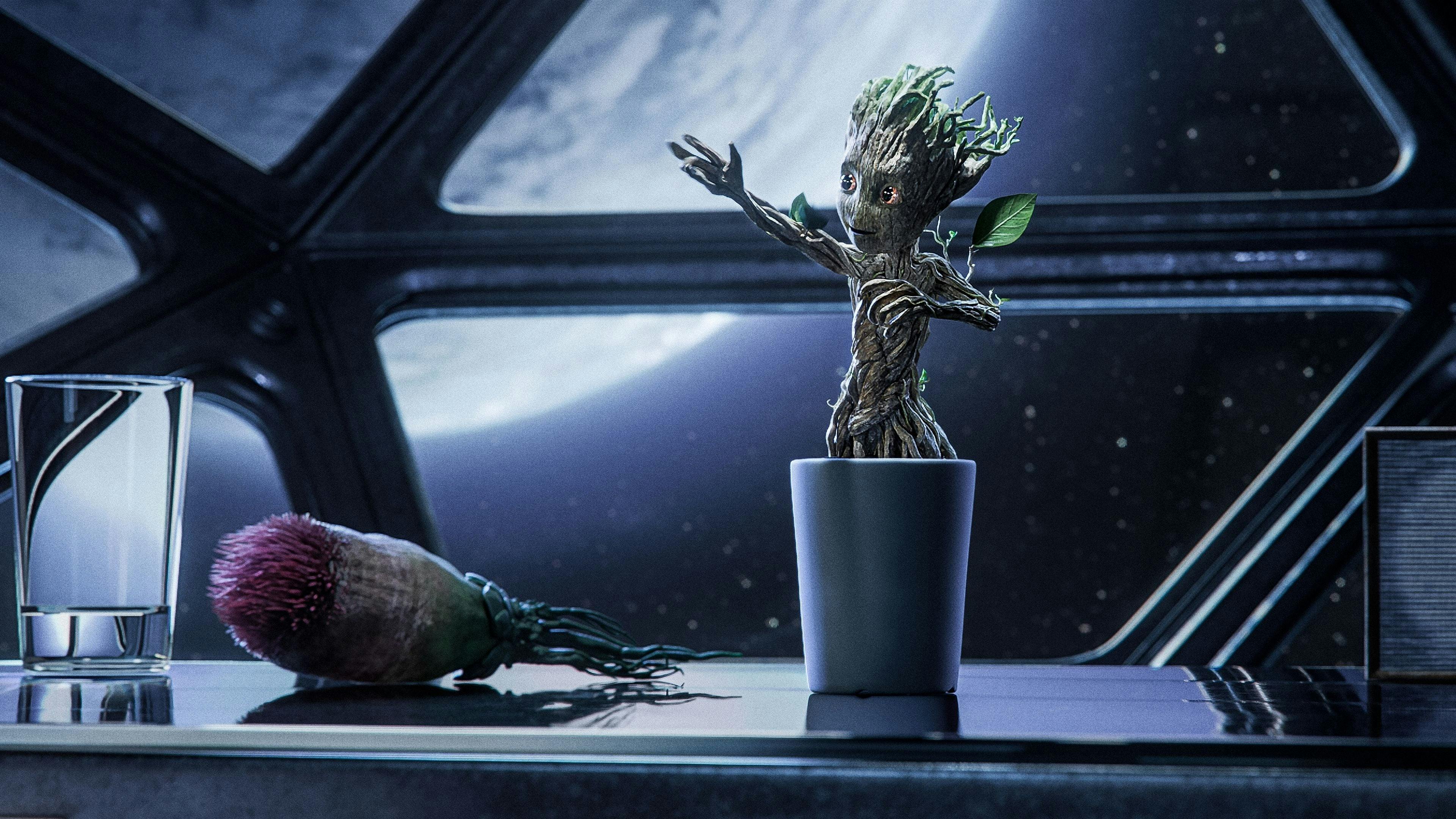 Os Primeiros Passos de Groot backdrop