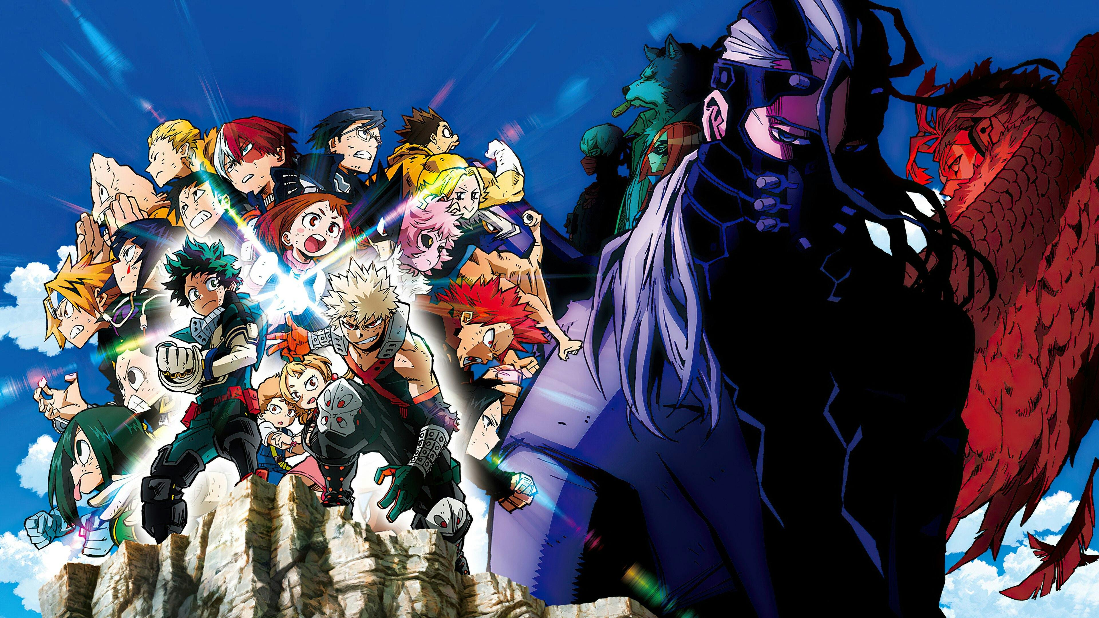 My Hero Academia: O Filme – Ascensão dos Heróis backdrop