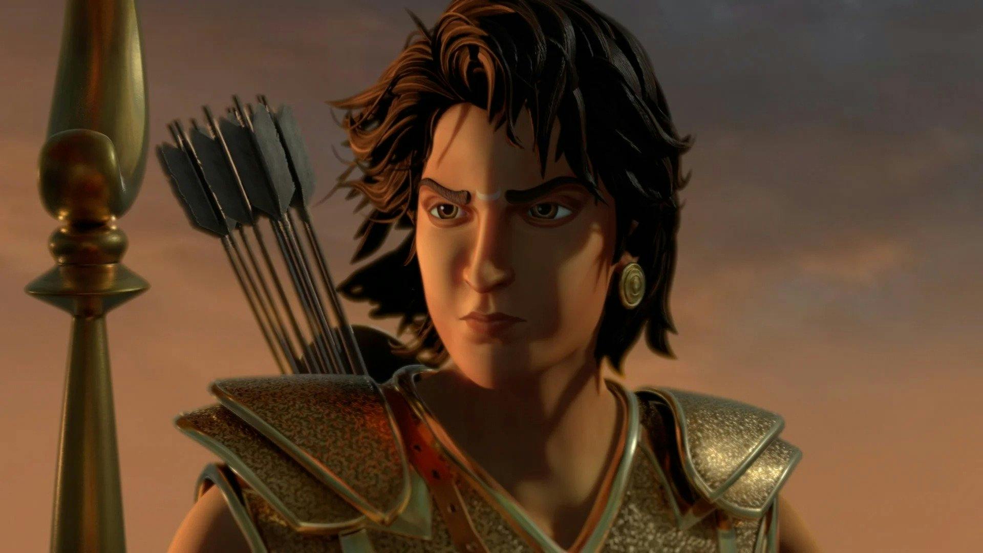 Kurukshetra: A Grande Guerra de Mahabharata backdrop