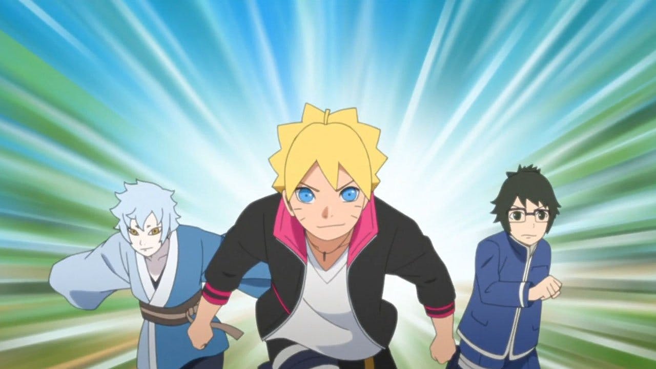 Boruto e Mitsuki