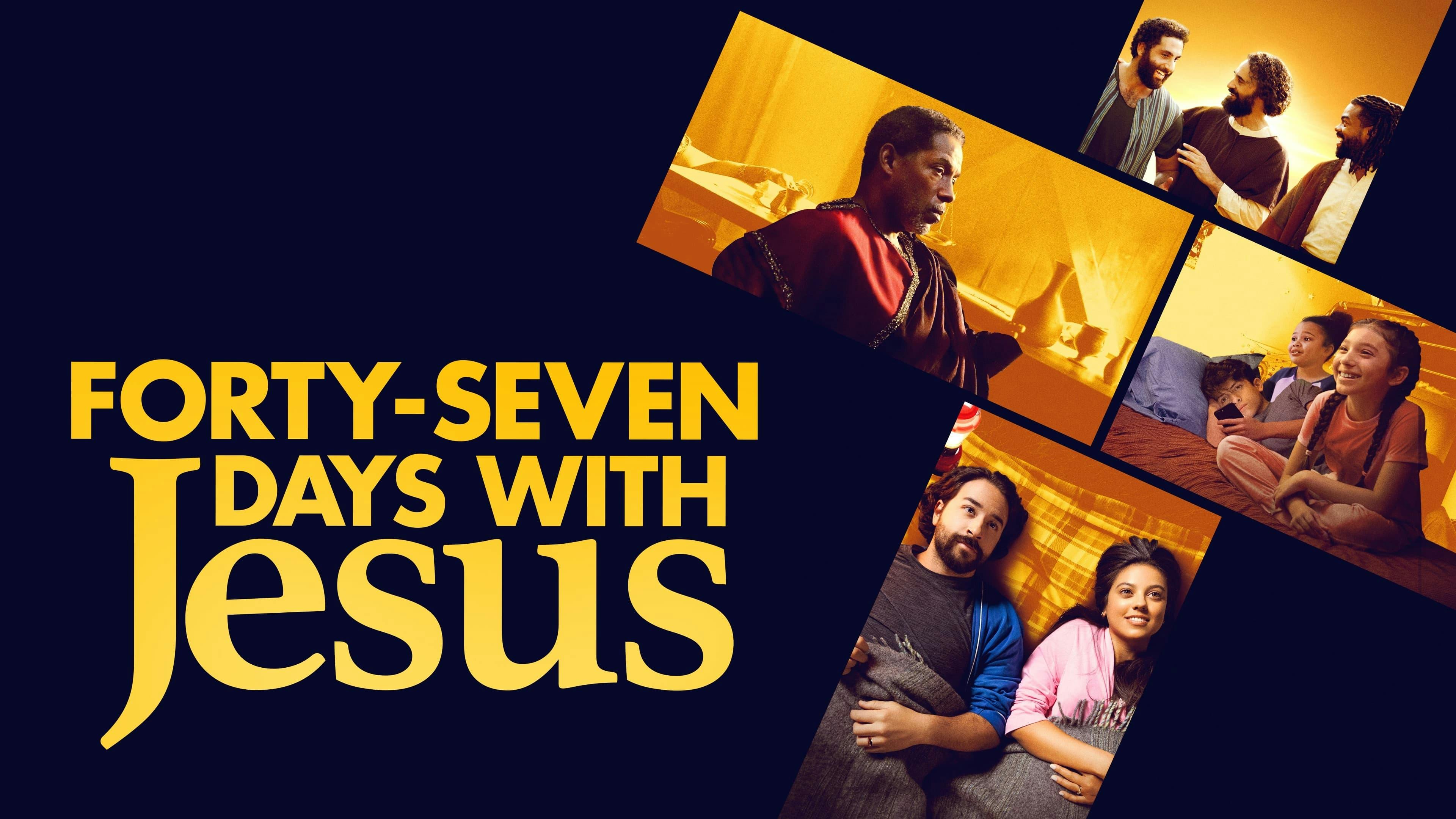 Forty-Seven Days with Jesus backdrop
