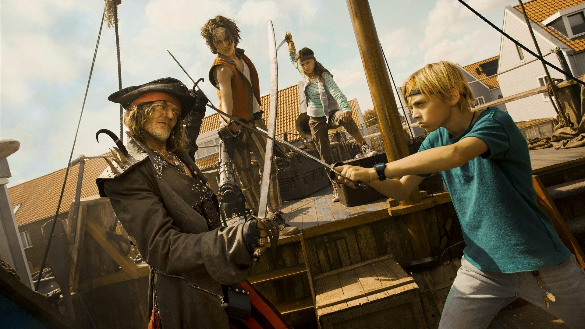 Os Piratas da Rua Debaixo backdrop