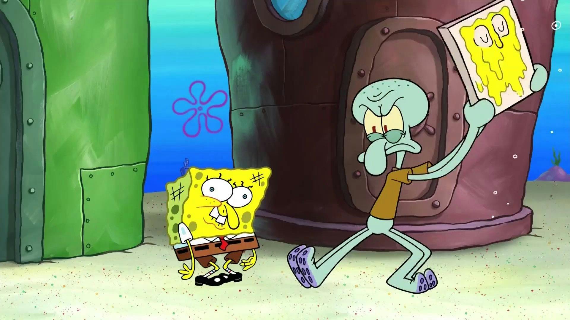 Bob Esponja Calça Quadrada: 15×18