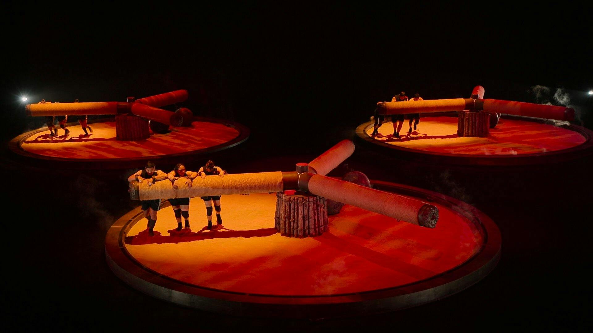 A Batalha dos 100: Ásia backdrop