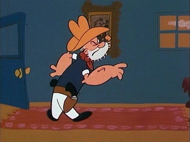 O Marinheiro Popeye - episódio 1x39